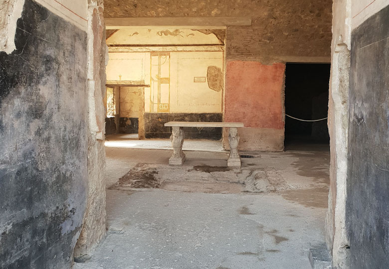 Transfer from Naples to Sorrento with Private Tour in Pompeii