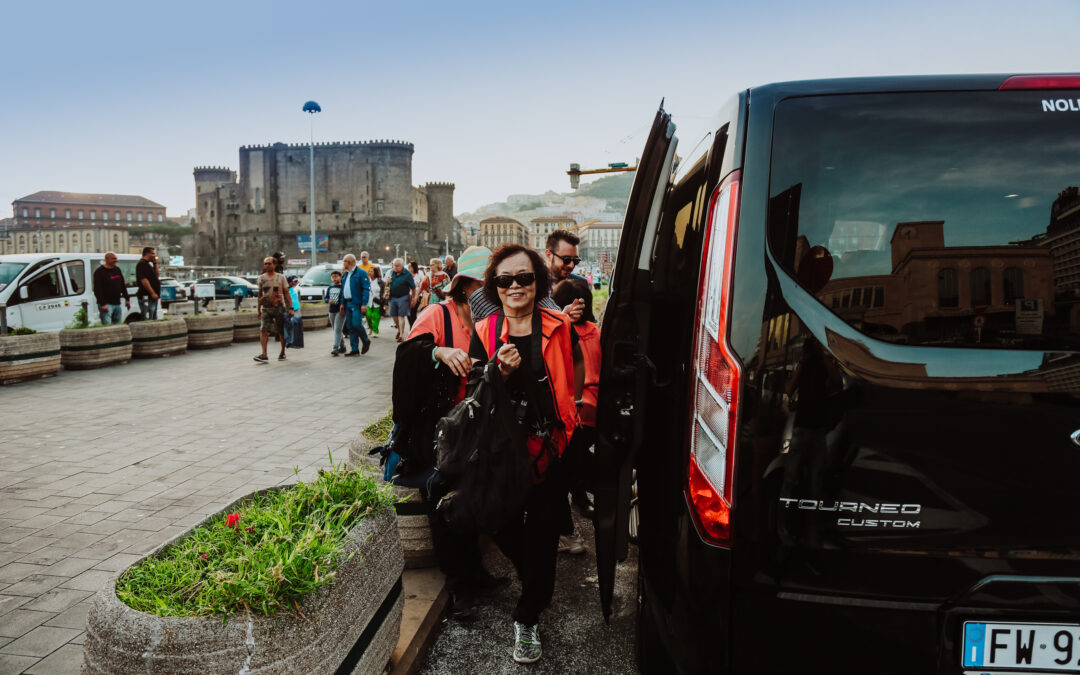 Transfer de Sorrento para Nápoles com tour privado em Herculano