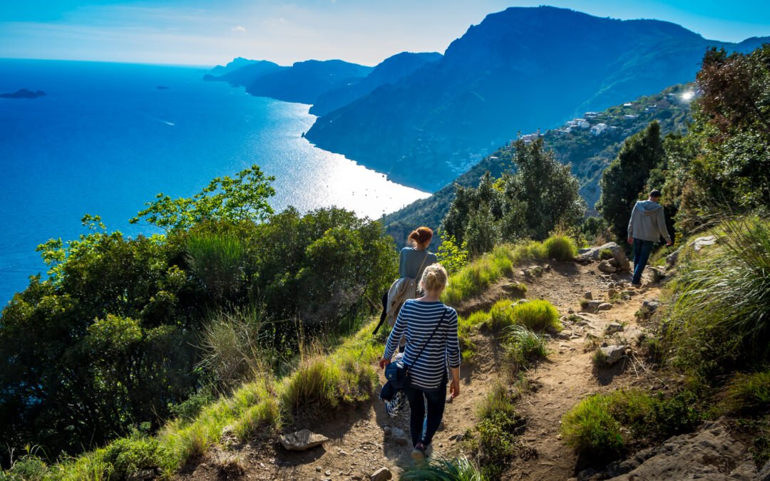 Randonnée pédestre sur le Chemin des Dieux avec guide