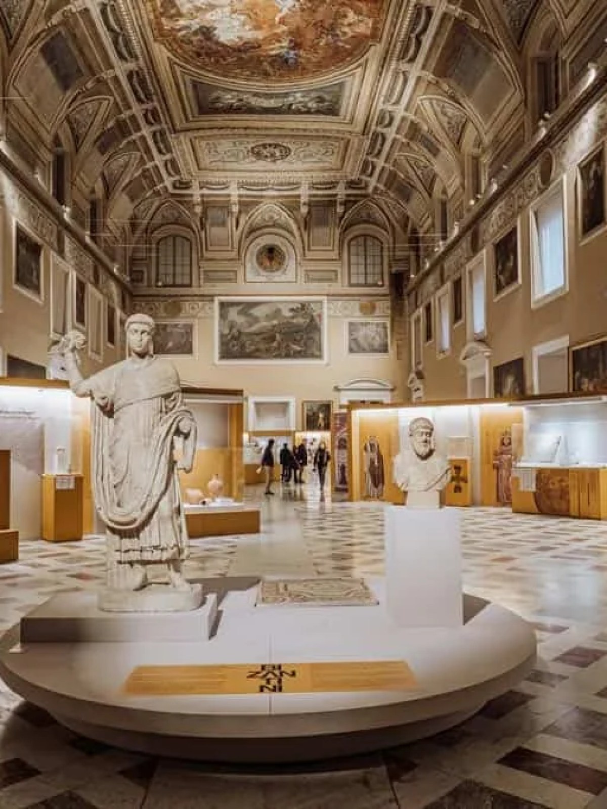 a large room