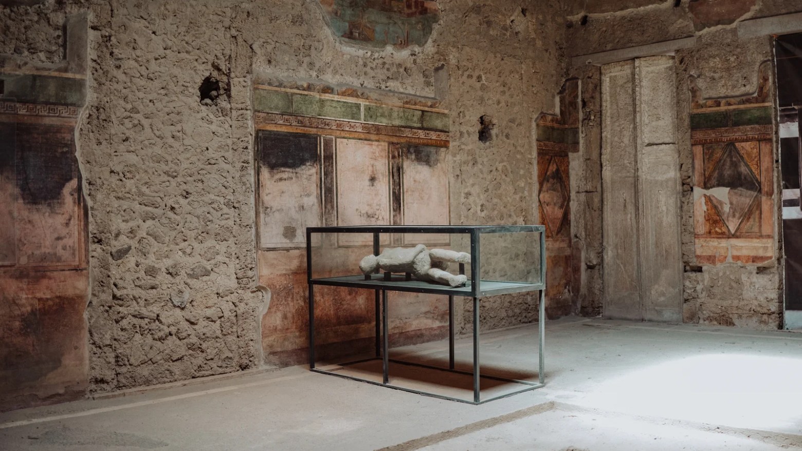 a dirty old room