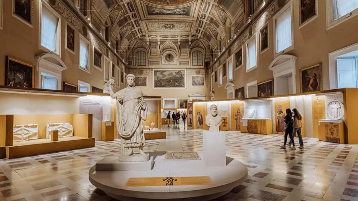 a large room