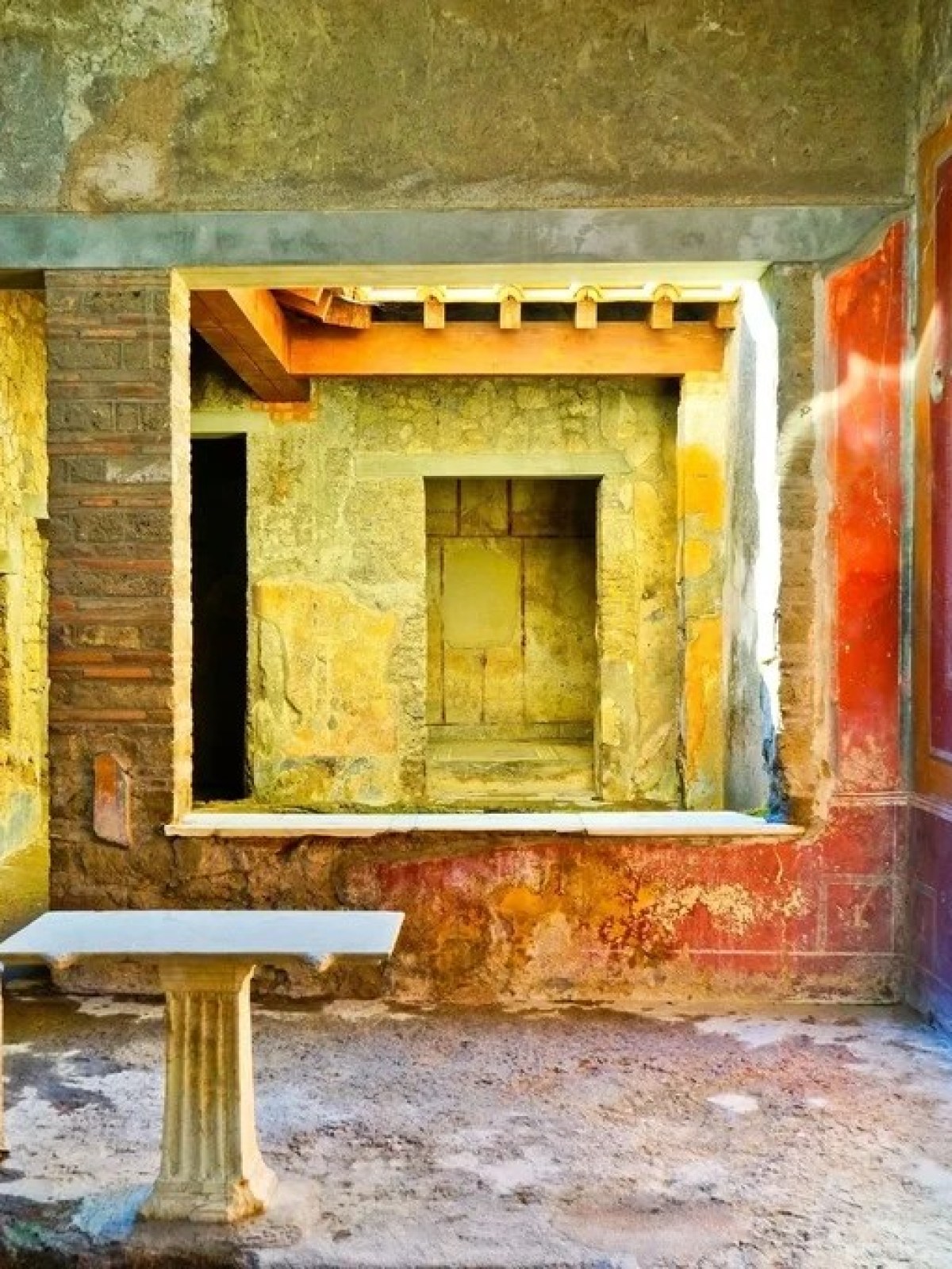 an old brick building