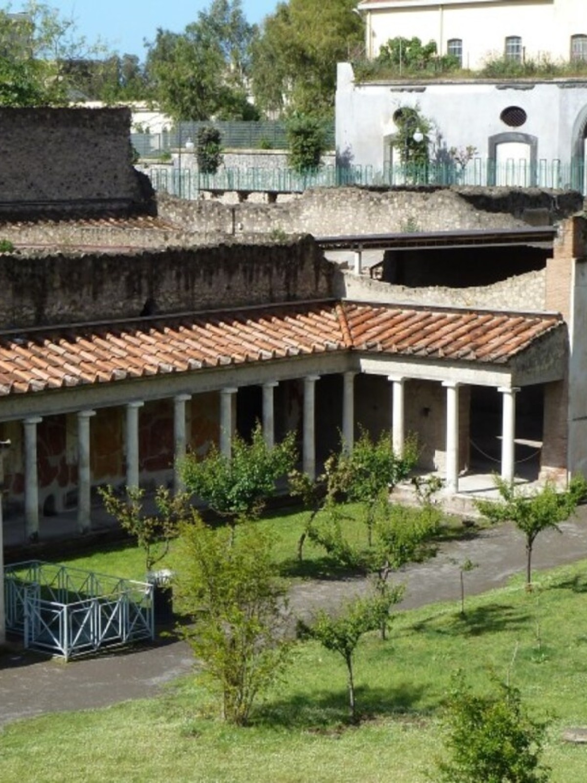 a large lawn in front of a house