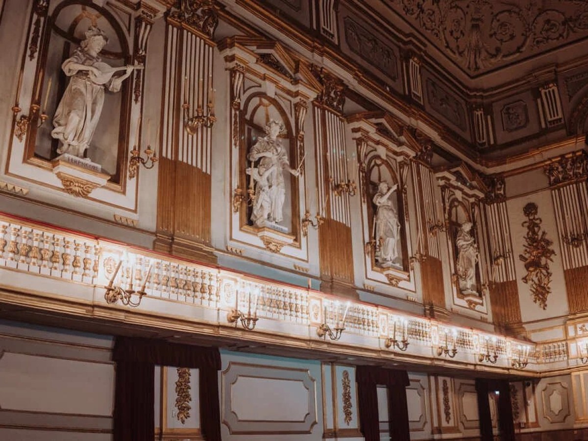 a close up of a church
