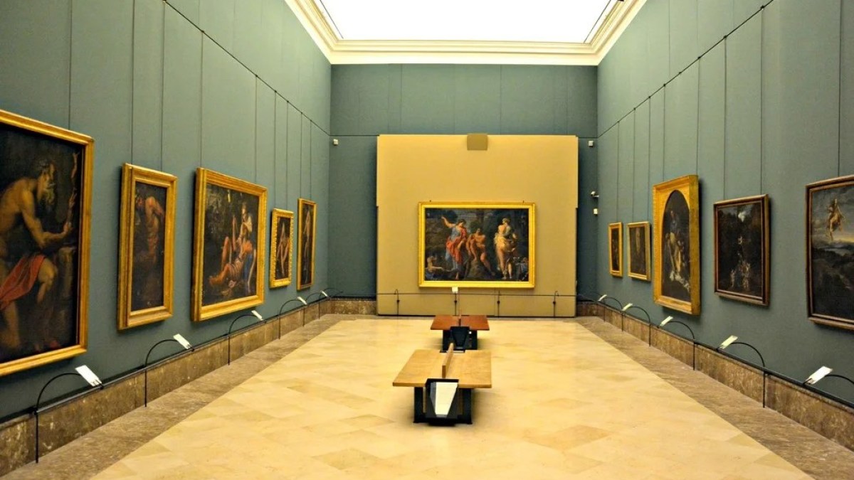 a large room