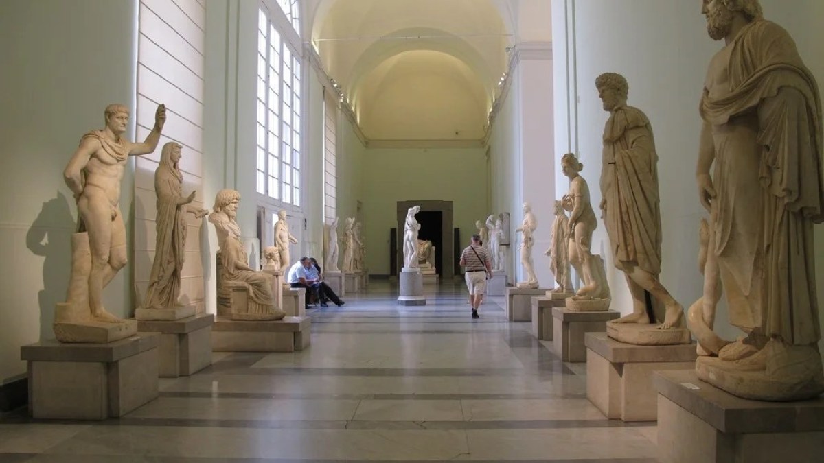 a large room