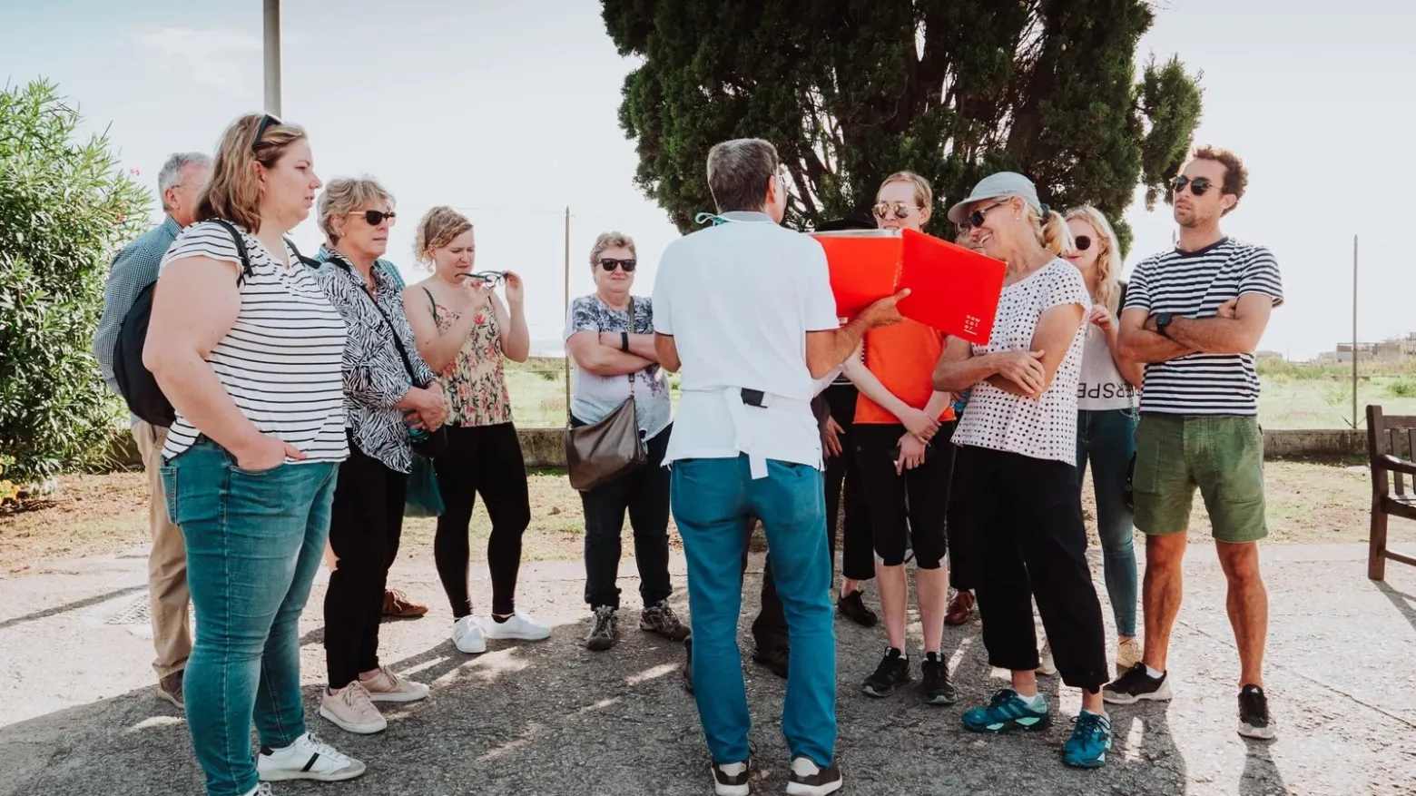 a group of people posing for a picture